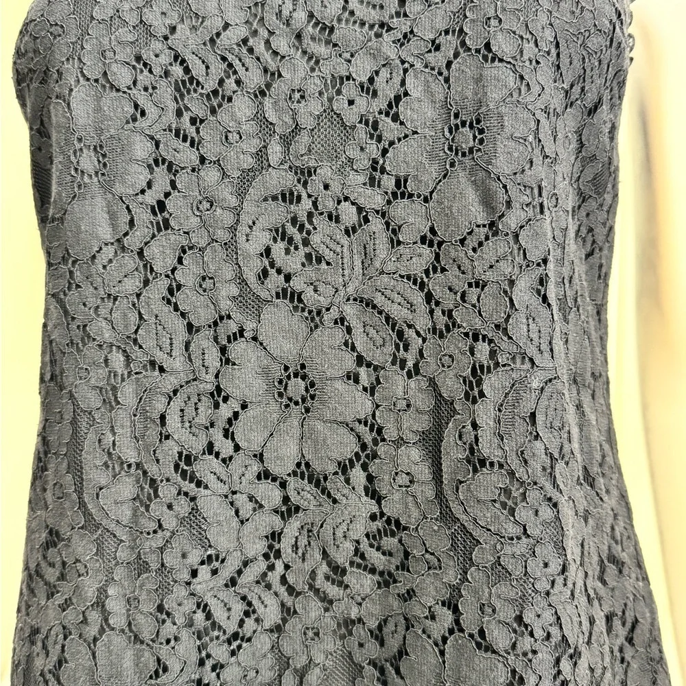 Cabi Black Lace Detail Top Size XS - Picture 4 of 10